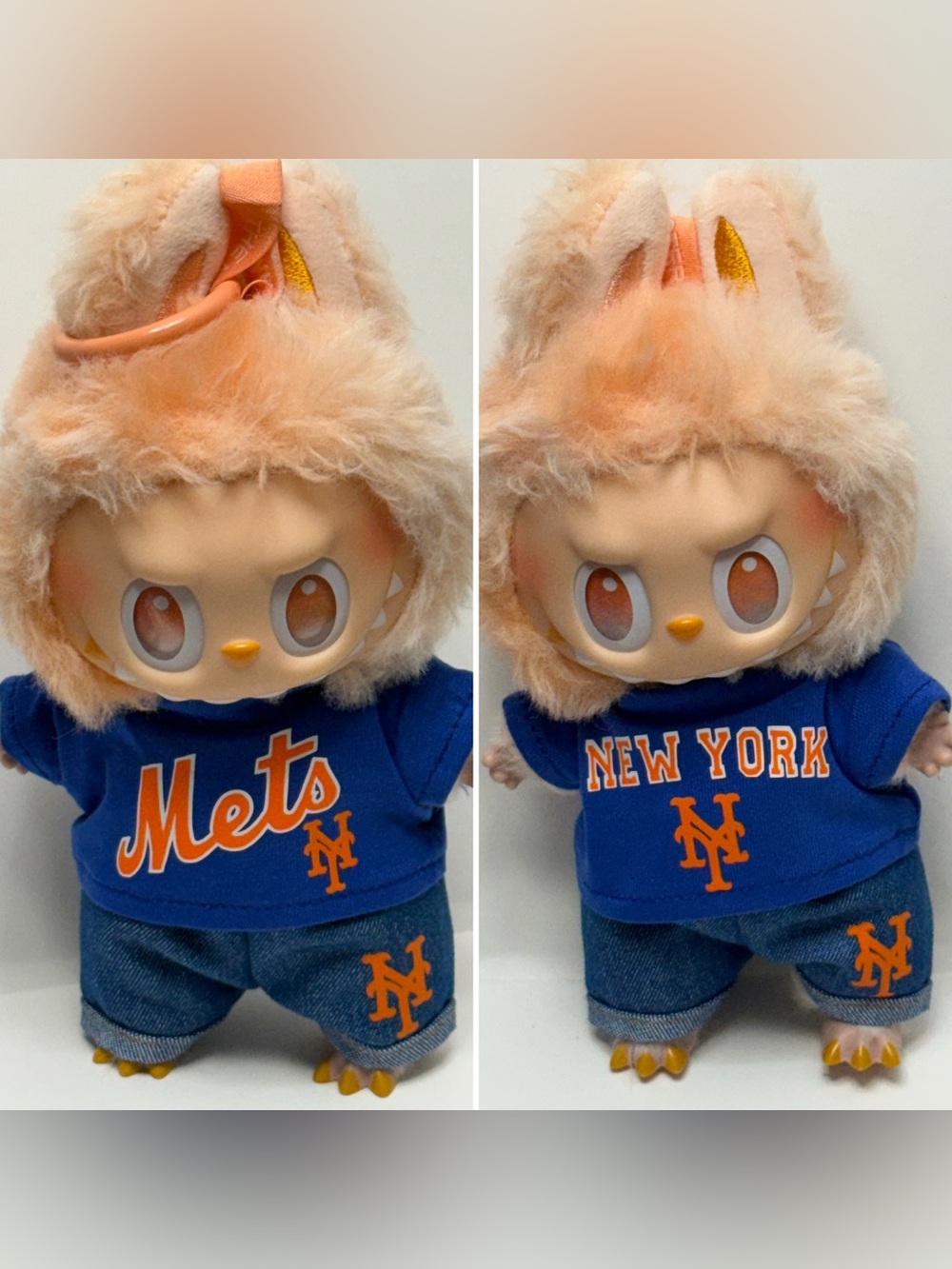New York Mets Labubu 2pc outfit NY